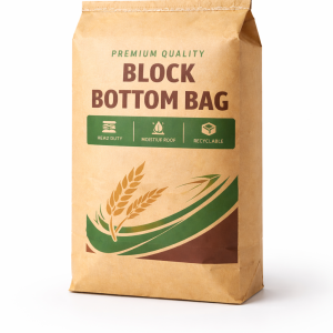 Block Bottom Bag