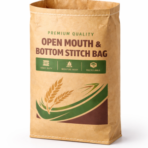 Open Mouth & Bottom Stitch Bag